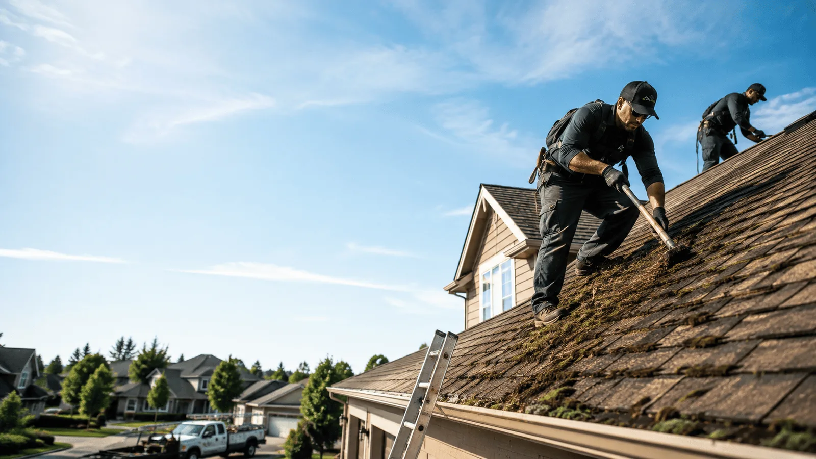 Roof Moss Removal in Henderson, AR near me